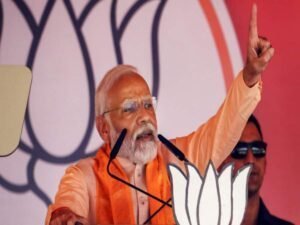  प्रधानमंत्री मोदी ने ऋषिकेश में चुनावी रैली को संबोधित किया